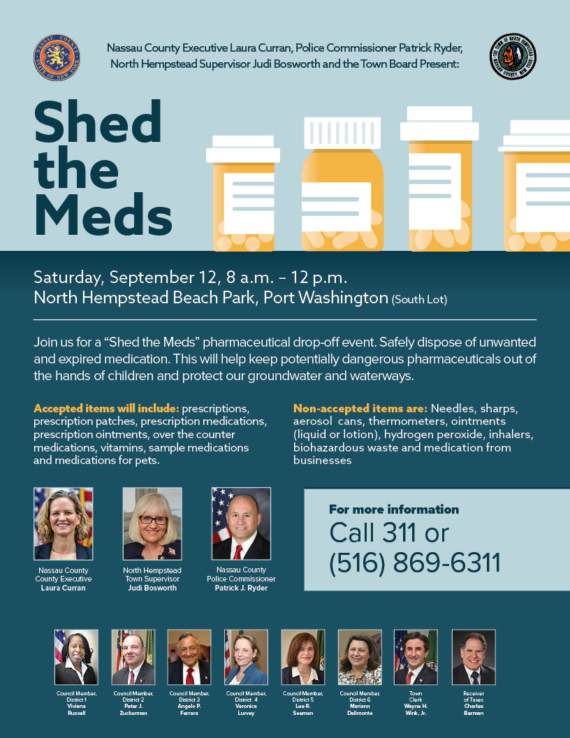 Shed the Meds Flyer